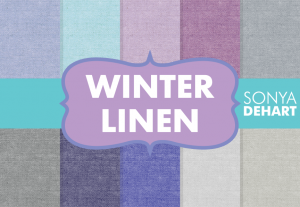 Winter Linen Fabric Texture Pack