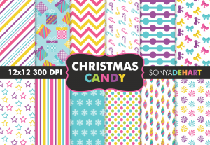 Christmas Candy Pattern Pack