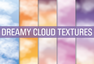Dreamy Clouds Sky Background Texture Pack