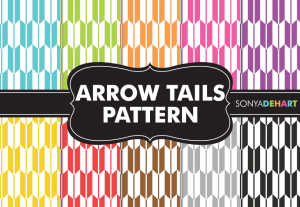 Arrow Tails Geometric Pattern Pack