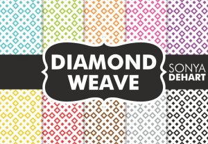 Diamond Weave Paper Pattern Pack