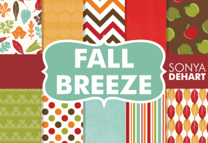 Fall Breeze Autumn Digital Pattern Pack