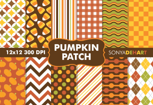 Pumpkin Patch Fall Pattern Pack
